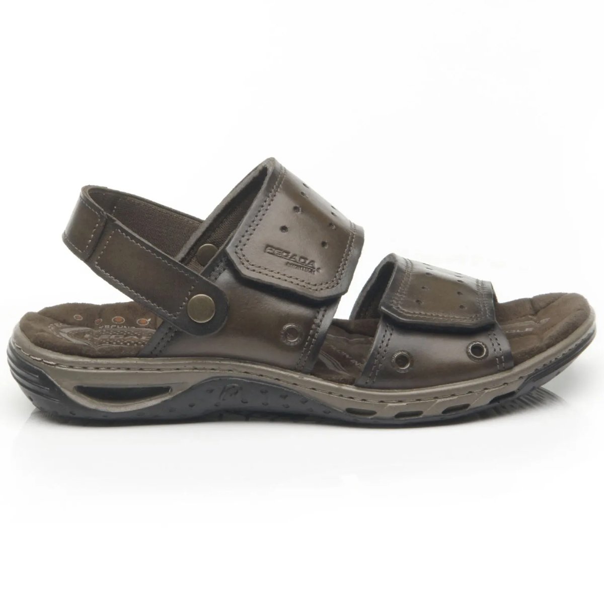 Sandalia Pegada 131668 Masculino Cravo