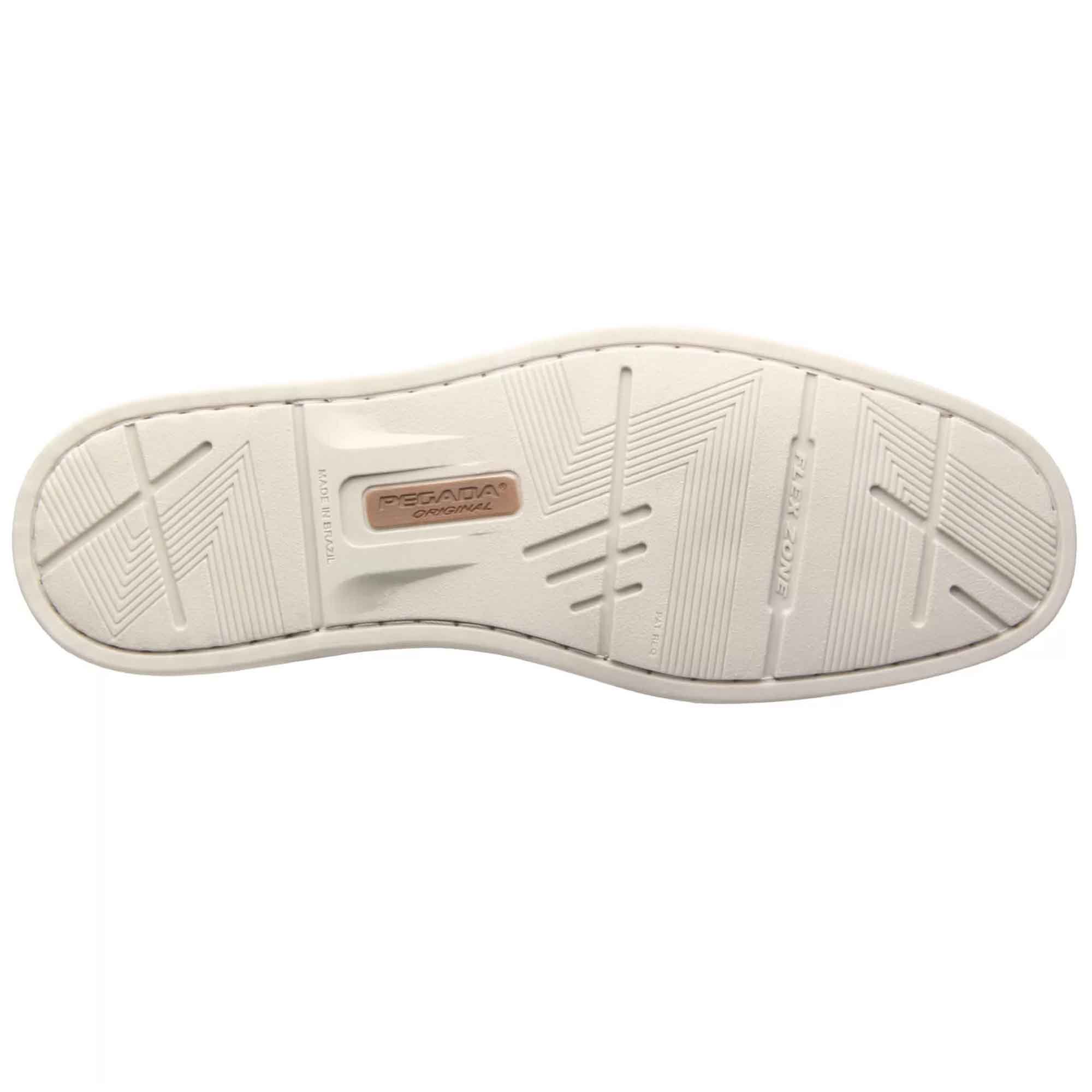 Mocassim Pegada Pinhao Masculino Em couro Casual Confortavel Pinhão 5