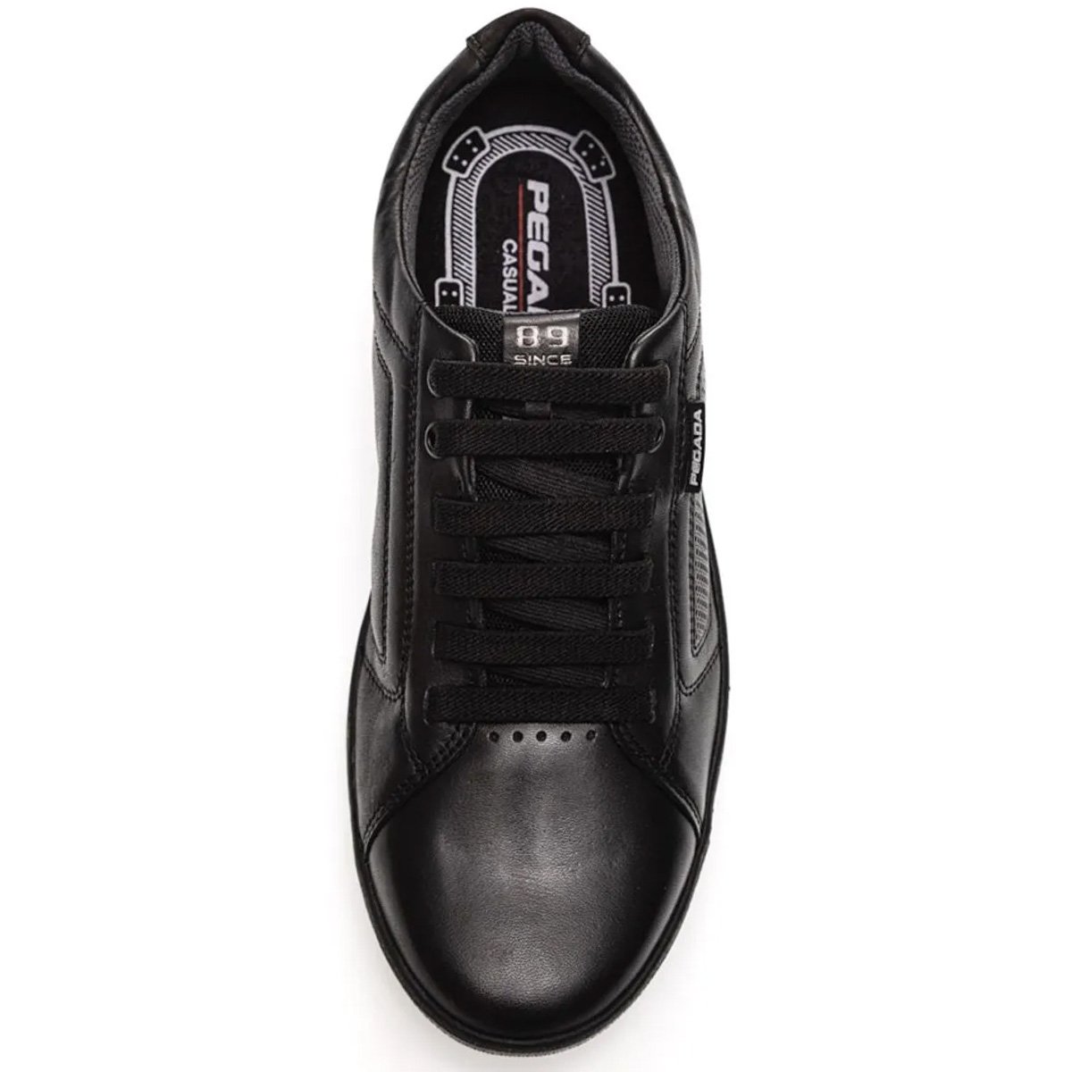 Sapatenis Pegada 119312 Masculino Preto Nobuck Preto 2