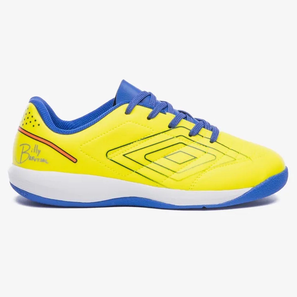 Chuteira Futsal Umbro Br Futsal Jr Infantil Limao