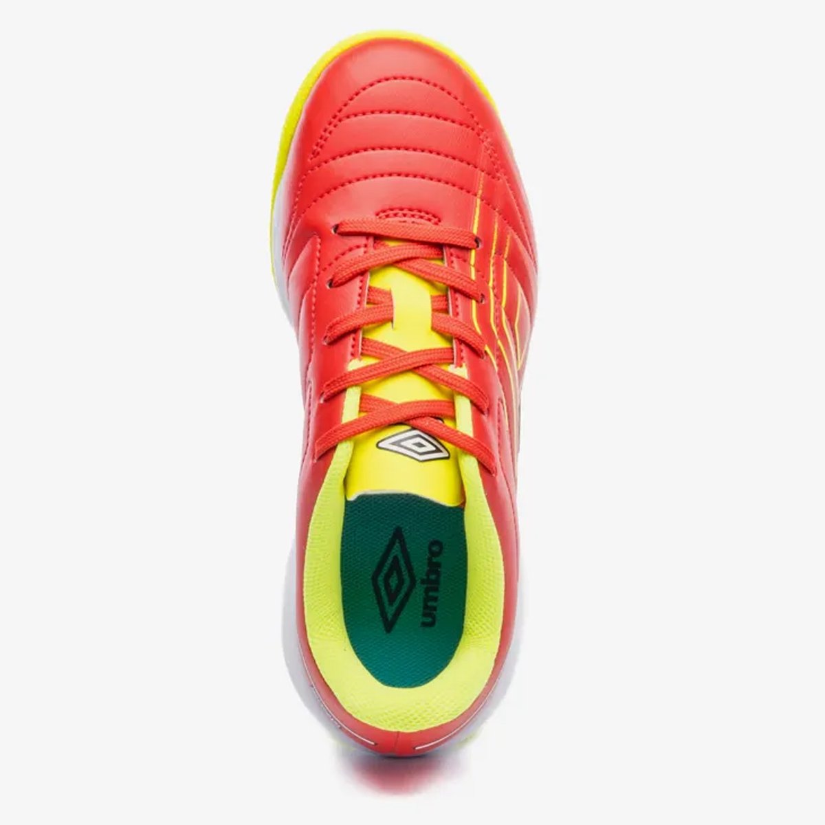 Chuteira Futsal Umbro Br Futsal Jr Infantil Vermelho Vermelho 4