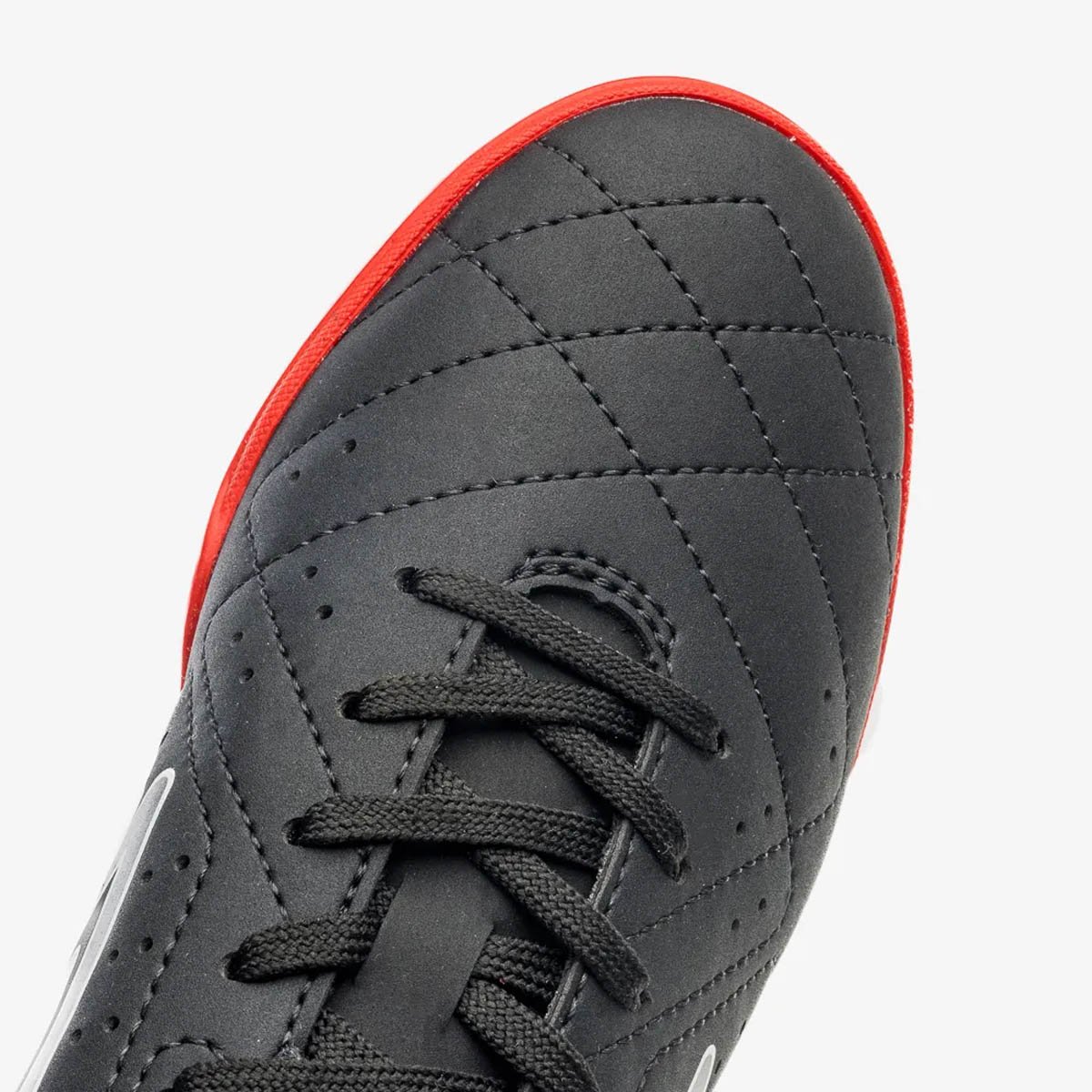 Chuteira Futsal Umbro Neo Striker Unissex Preto Vermeho Preto 8