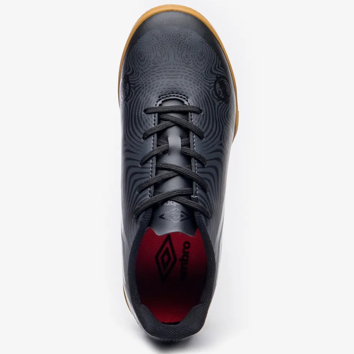 Chuteira Futsal Umbro Orbit Unissex Preto Preto 4