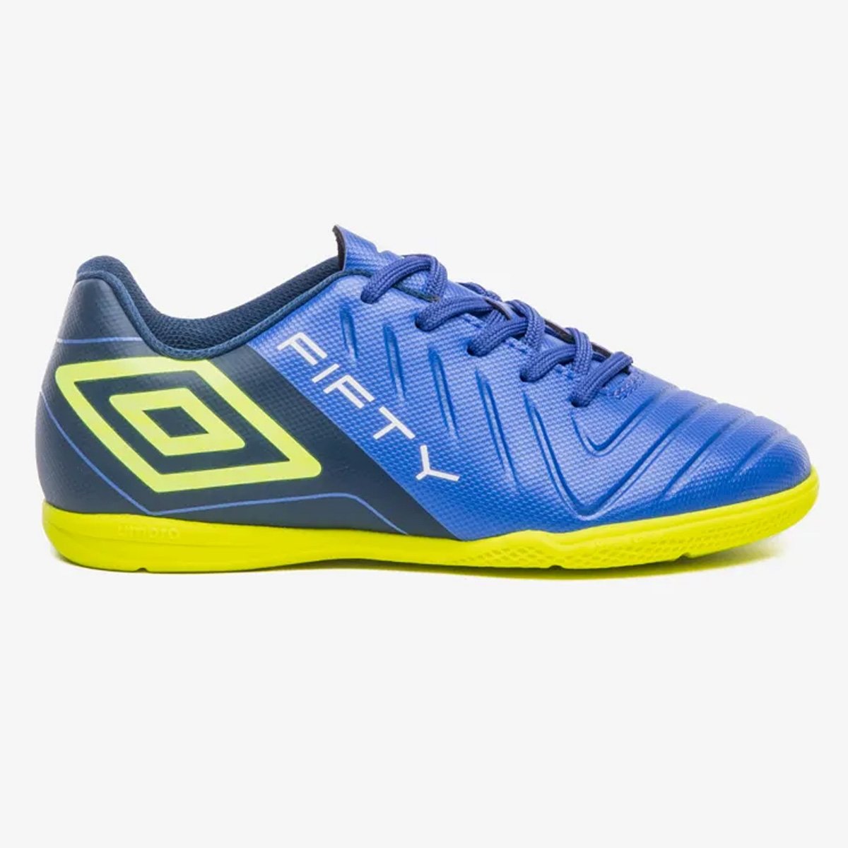 Chuteira Futsal Umbro Fifty VI Jr Infantil Royal