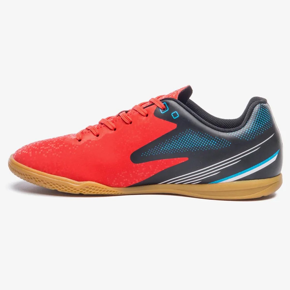 Chuteira Futsal Umbro Techno II Vermelho Vermelho/Preto/Branco 2