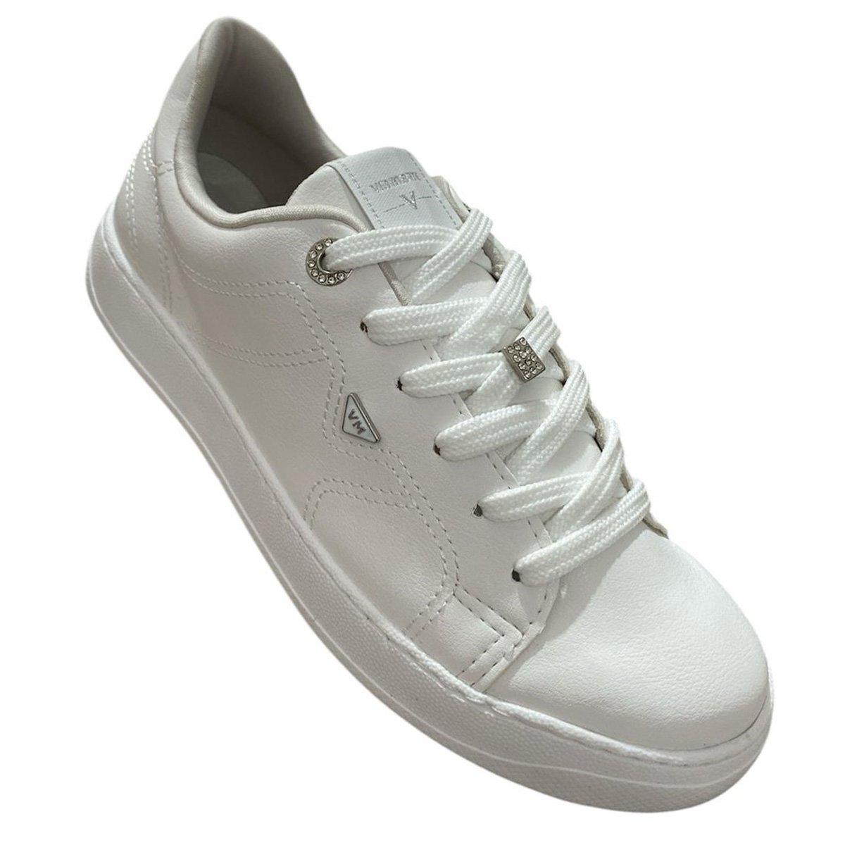 Tenis Via Marte 220-003 Feminino Branco Branco 3