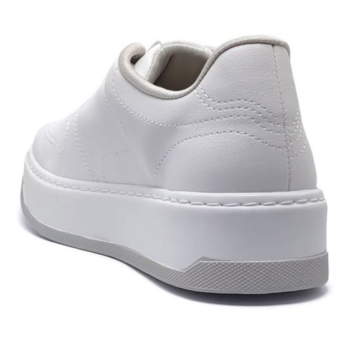 Tenis Via Marte 126-012 Feminino Branco  Branco 4