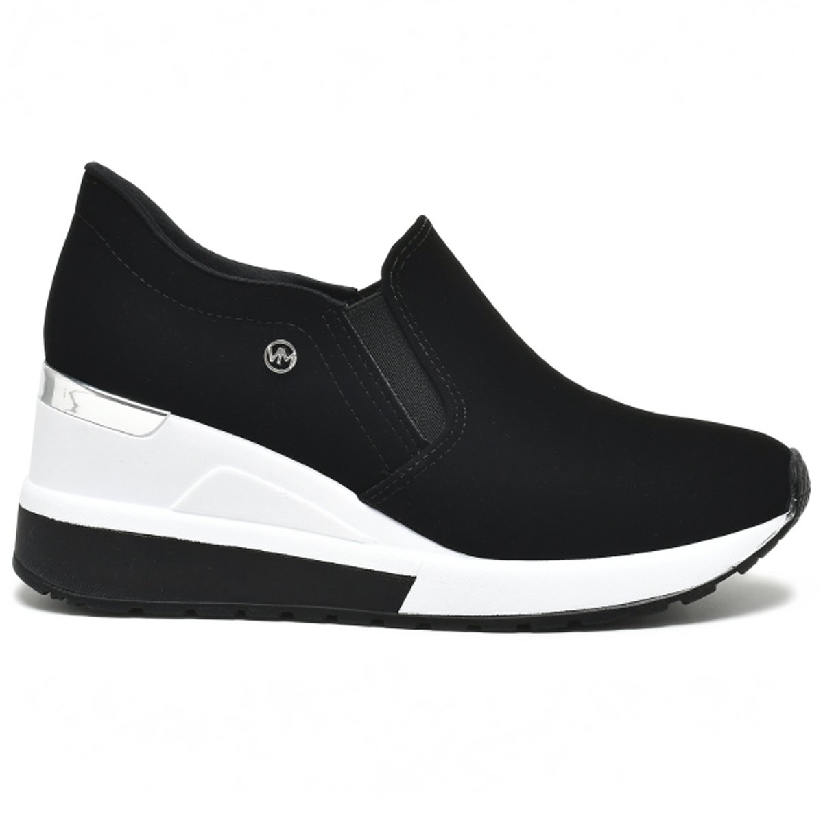 Tenis Via Marte 046-002 Feminino Preto 