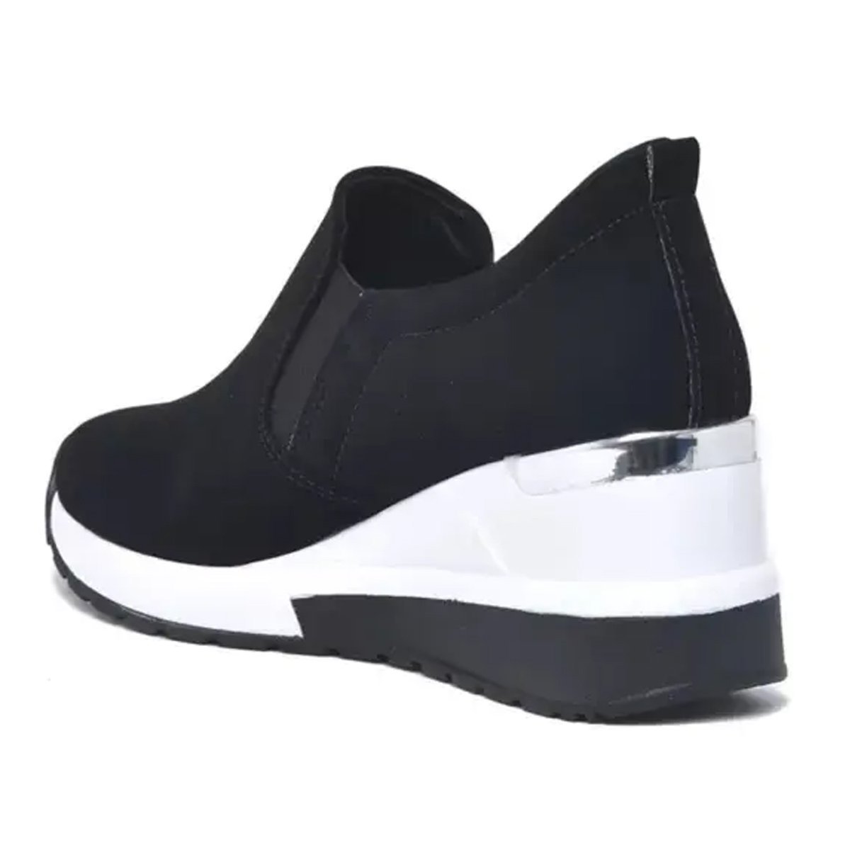 Tenis Via Marte 046-002 Feminino Preto  Preto 3