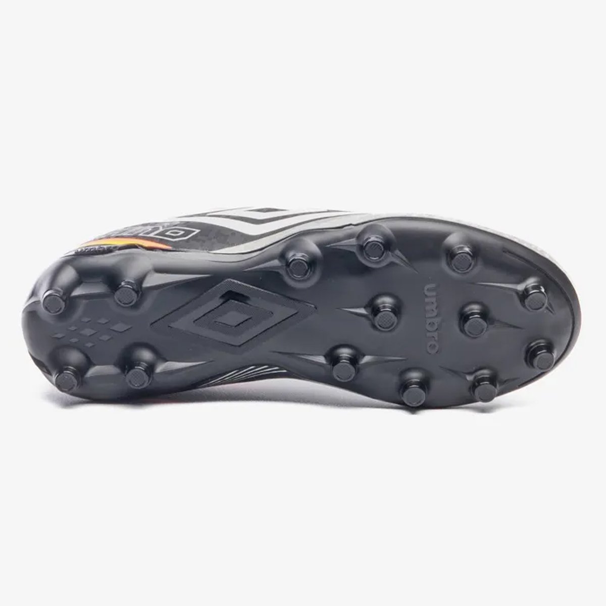 Chuteira Campo Umbro Techno II Jr Infantil Cinza Cinza 5