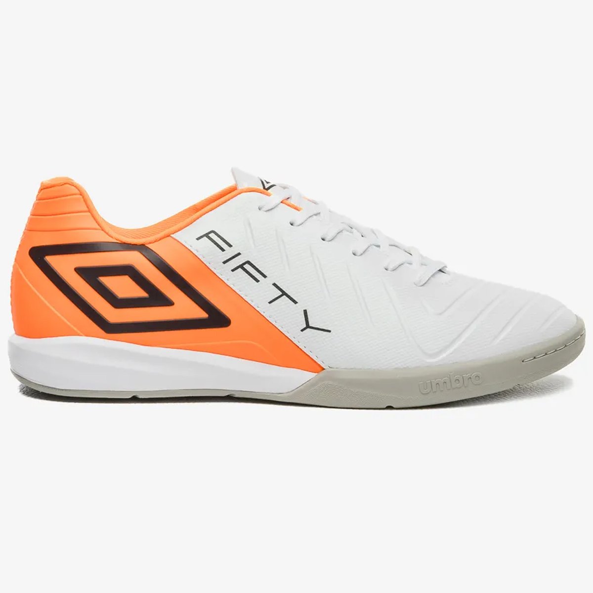 Chuteira Futsal Umbro Fifty VI Branco