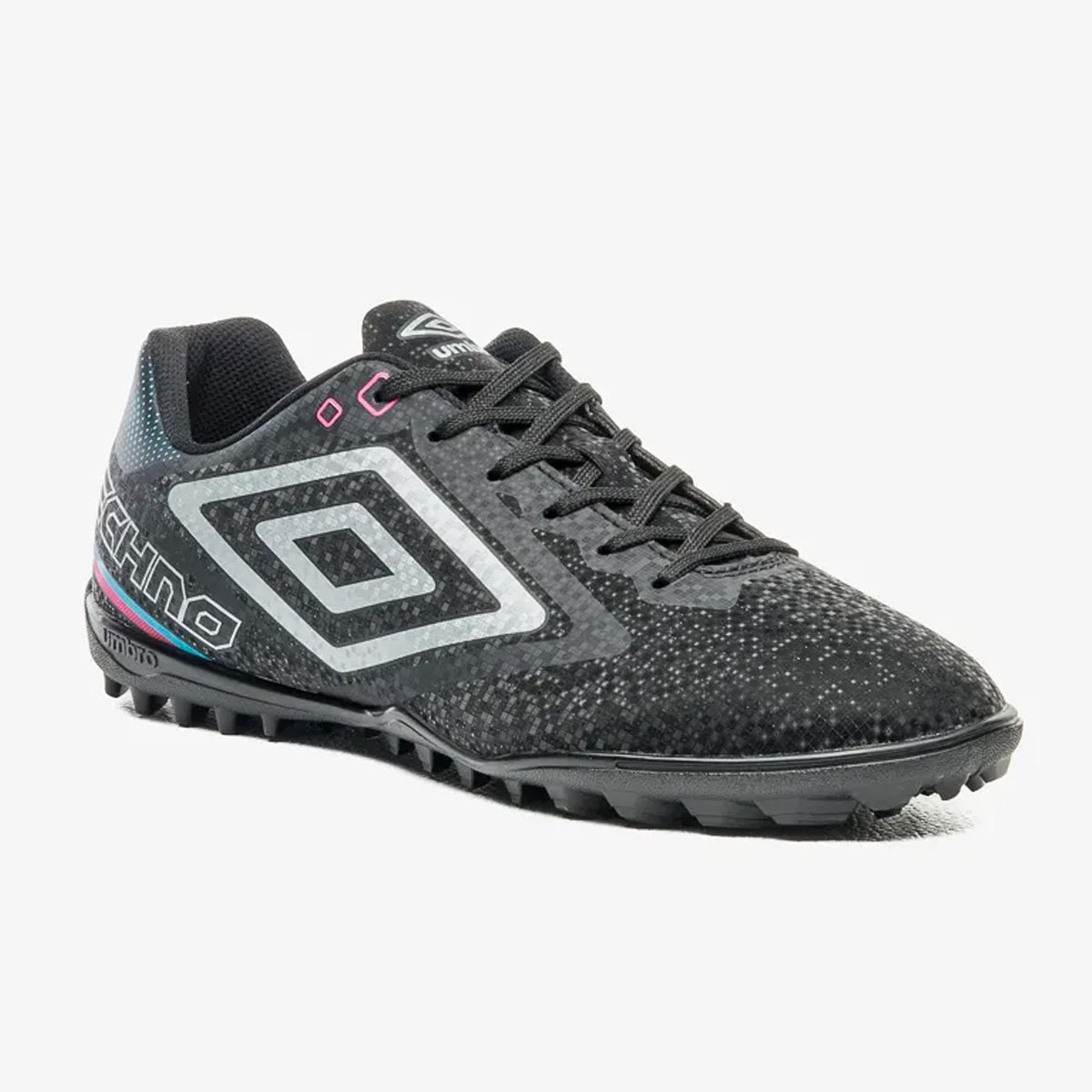 Chuteira Society Umbro Techno II Preto Preto/Cinza 3