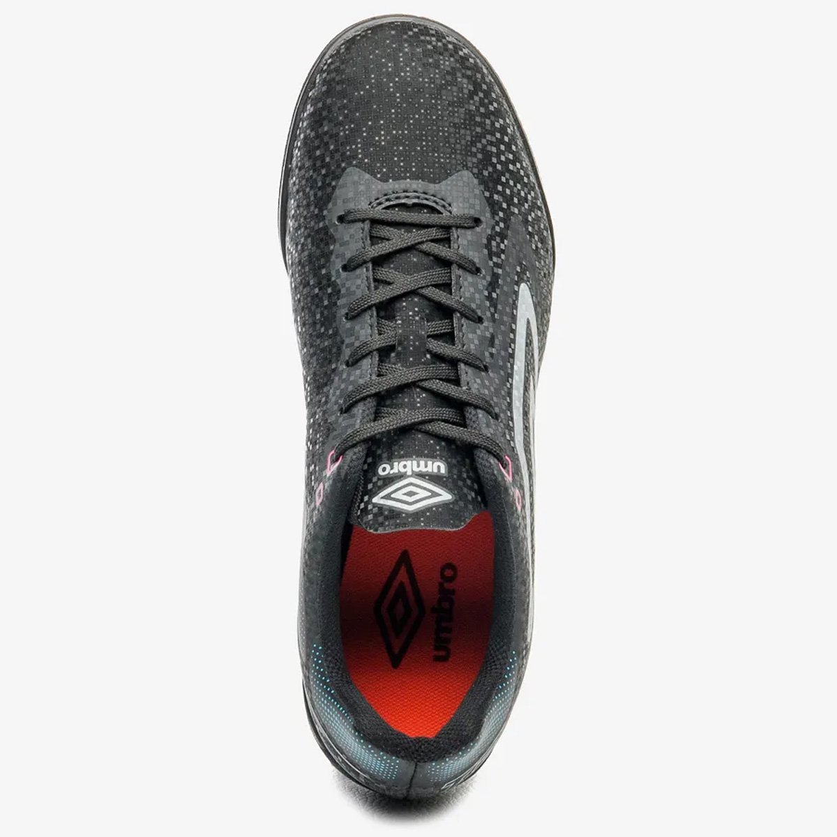 Chuteira Society Umbro Techno II Preto Preto/Cinza 4