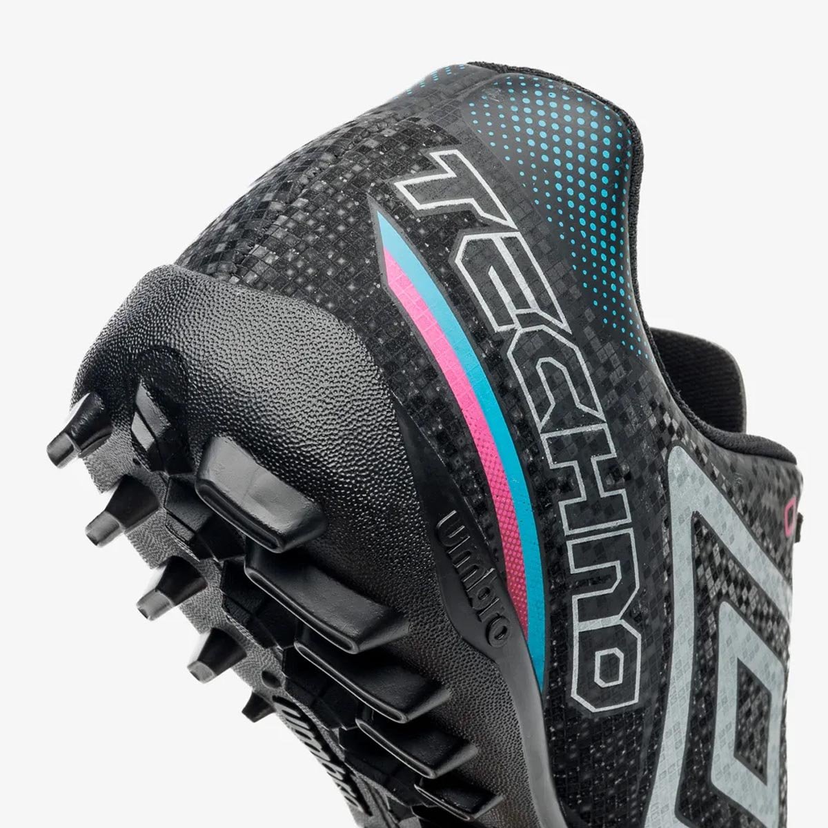 Chuteira Society Umbro Techno II Preto Preto/Cinza 7