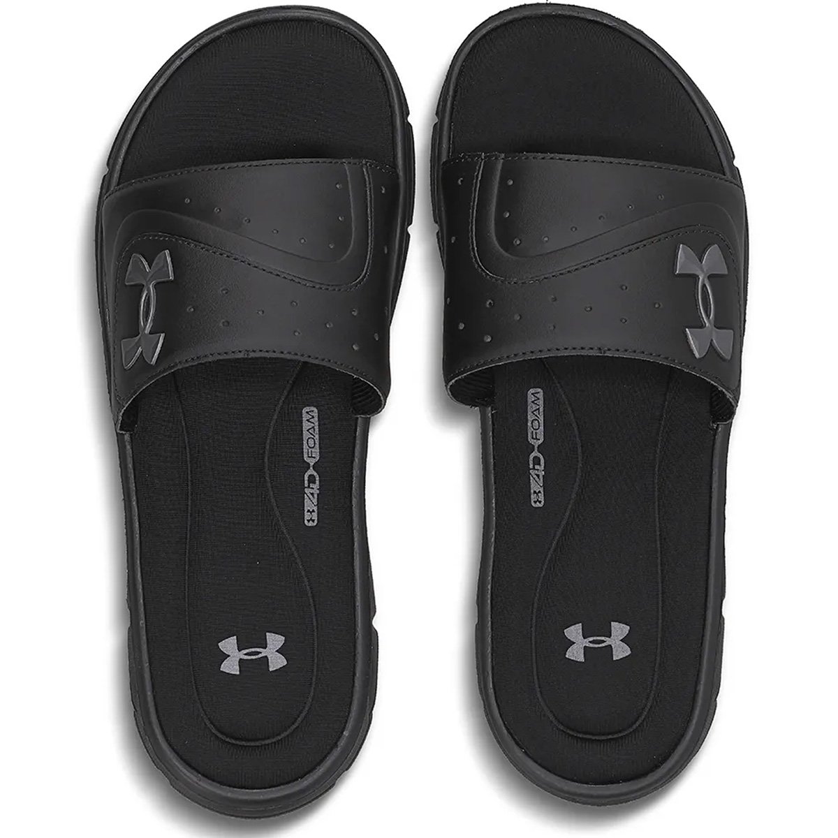 Chinelo Gaspea Under Armour Ignite Select SE Masculino Preto Preto 2