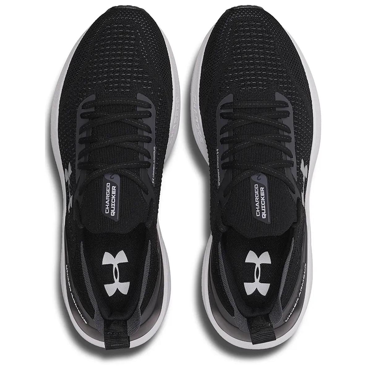 Tenis Under Armour Charged Quicker 2 Masculino Grafite Preto 2
