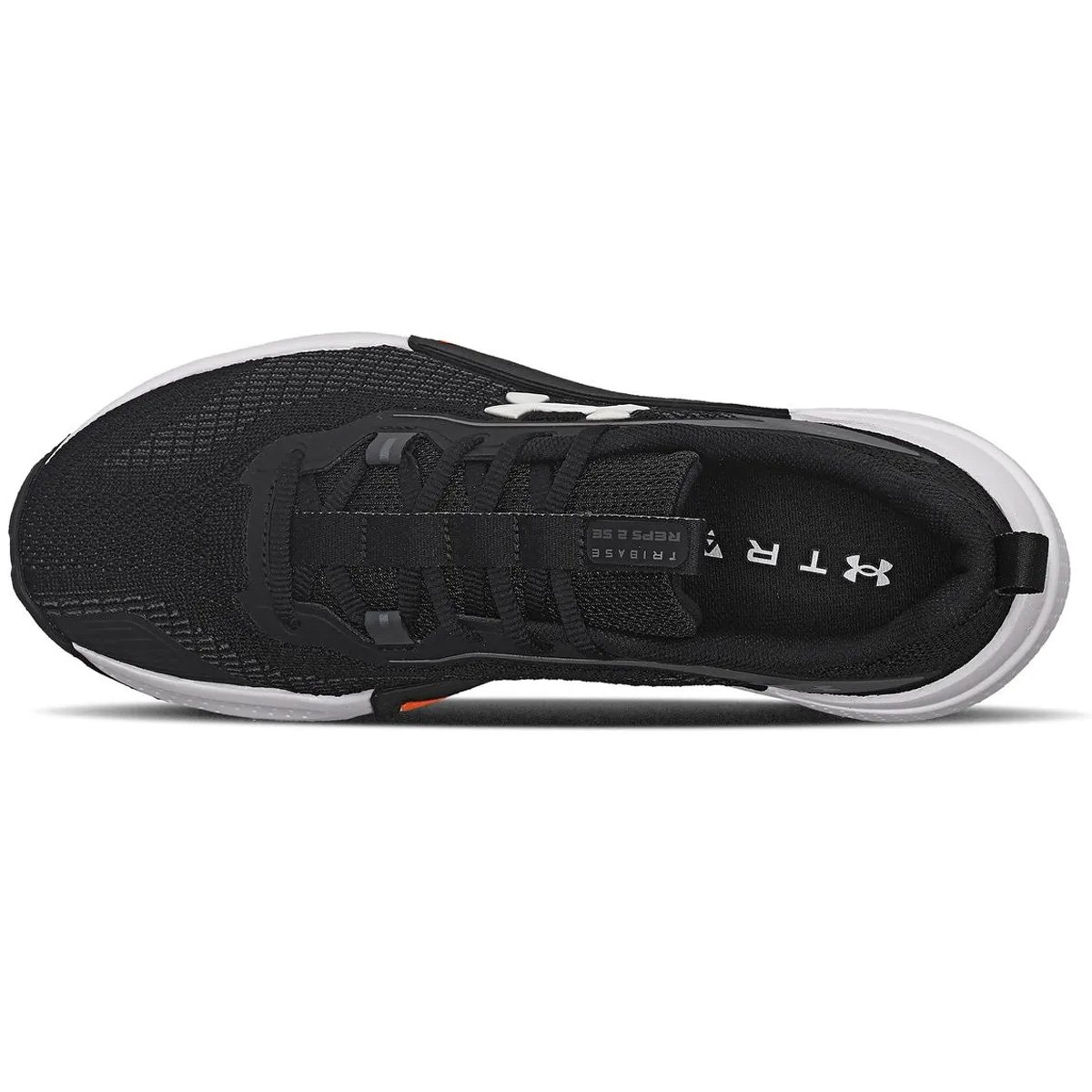 Tenis Under Armour Tribase Reps 2 SE Unissex Preto Preto/Branco 3