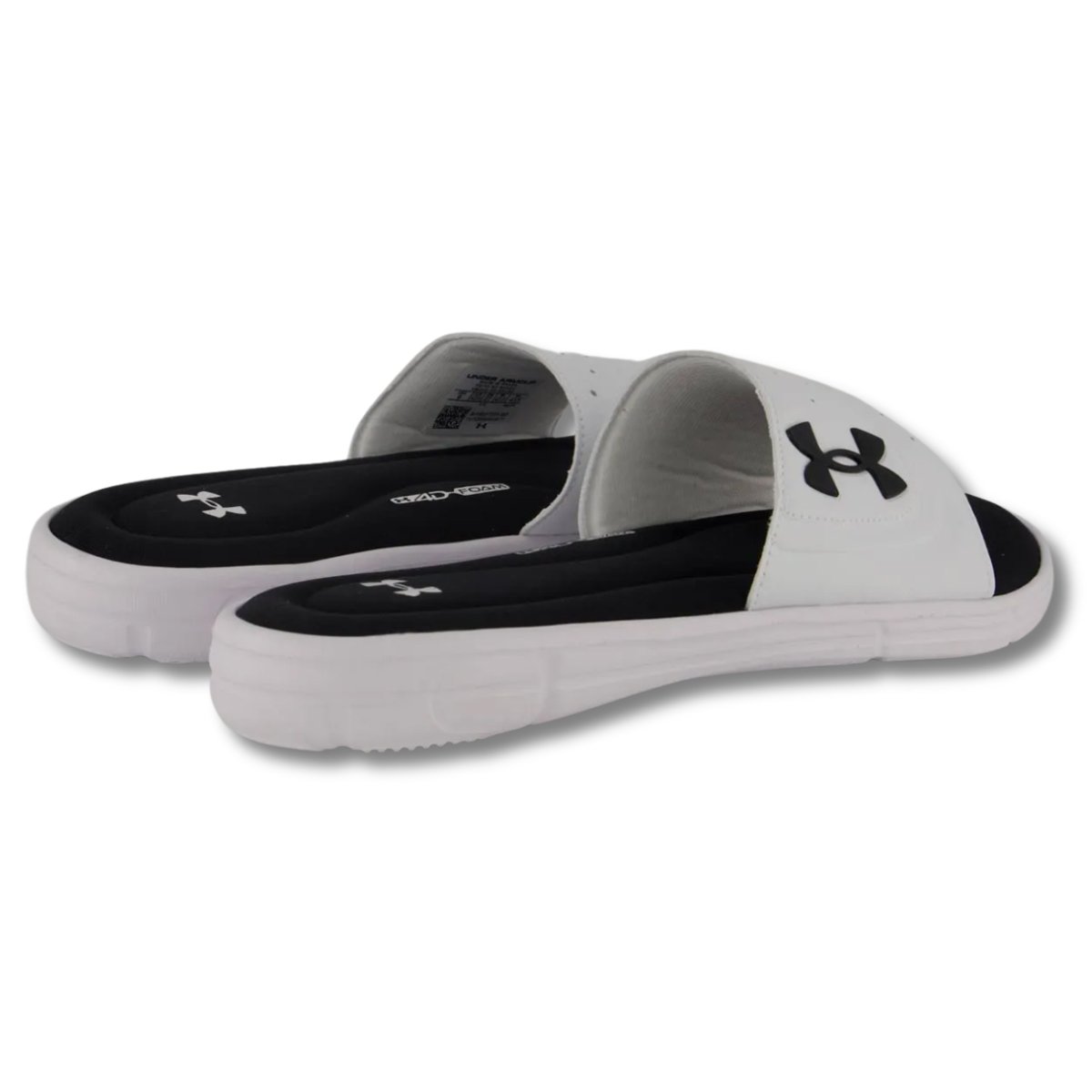 Chinelo Gaspea Under Armour Ignite Select SE Masculino Branco Branco 4