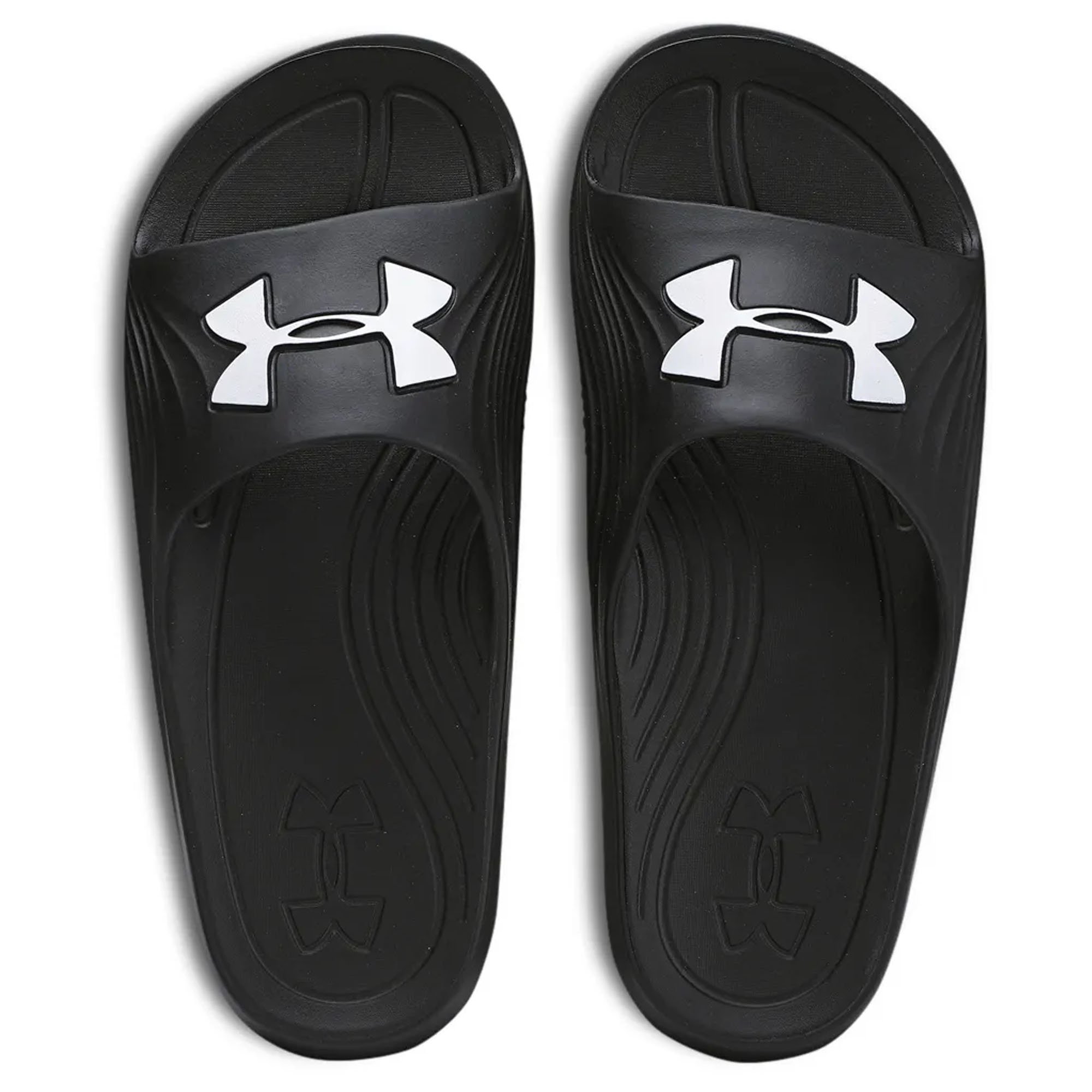 Chinelo Gaspea Under Armour Core 2 Masculino Preto Preto 4