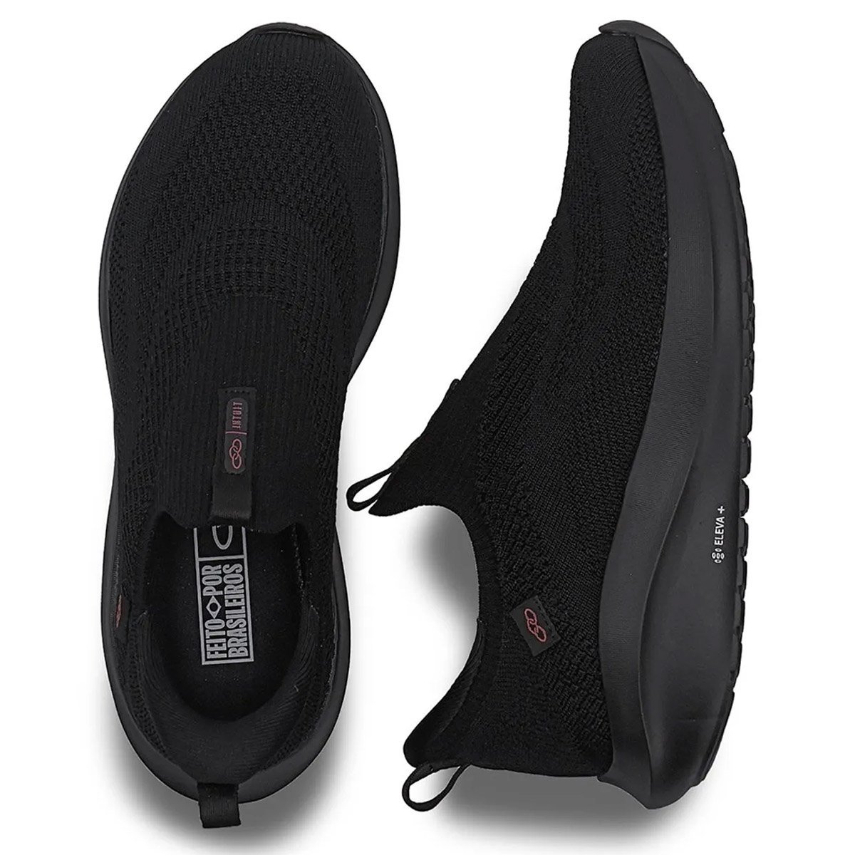 Tenis Olympikus Intuit Feminino Preto Preto 3