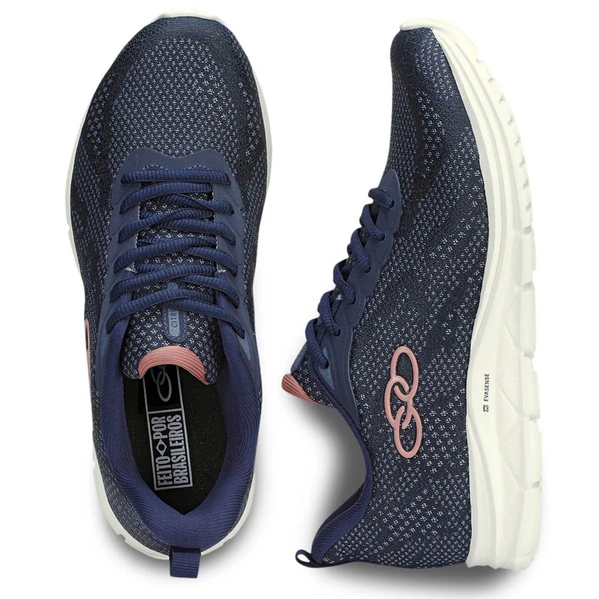 Tenis Olympikus Citrus 2 Feminino Marinho Azul Marinho 3