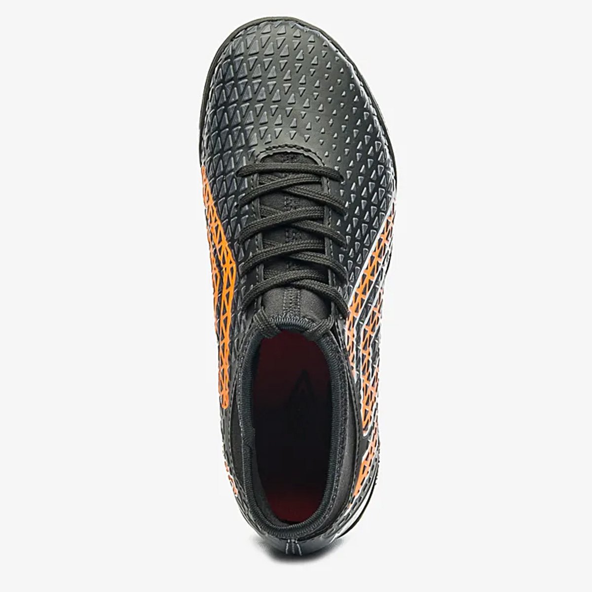 Chuteira Society Umbro Mutant Jr Infantil Preto Preto/Laranja 4