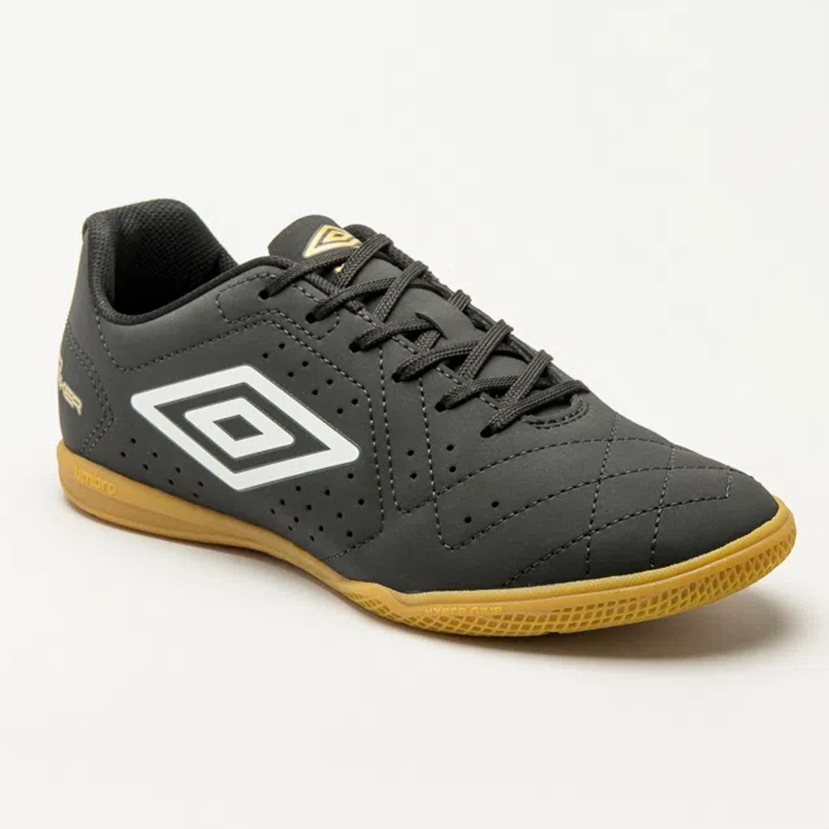 Chuteira Futsal Umbro Neo Striker Unissex Preto Preto 4