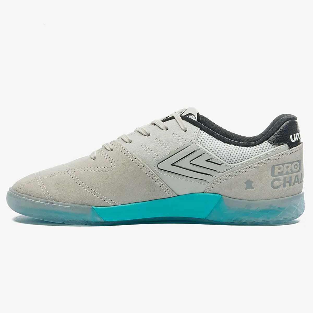 Chuteira Futsal Umbro Pro Challenge Unissex Branco Branco 2