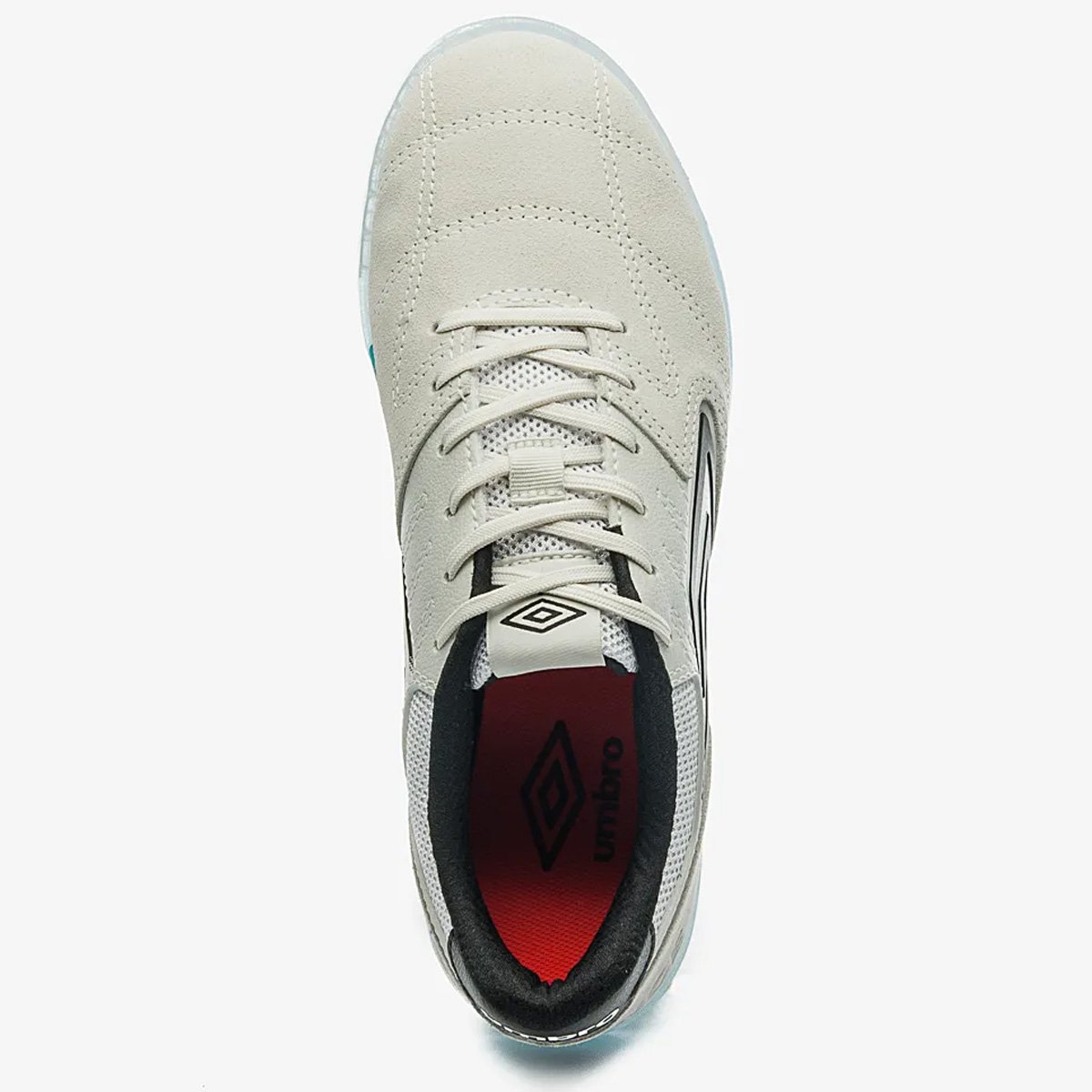 Chuteira Futsal Umbro Pro Challenge Unissex Branco Branco 4