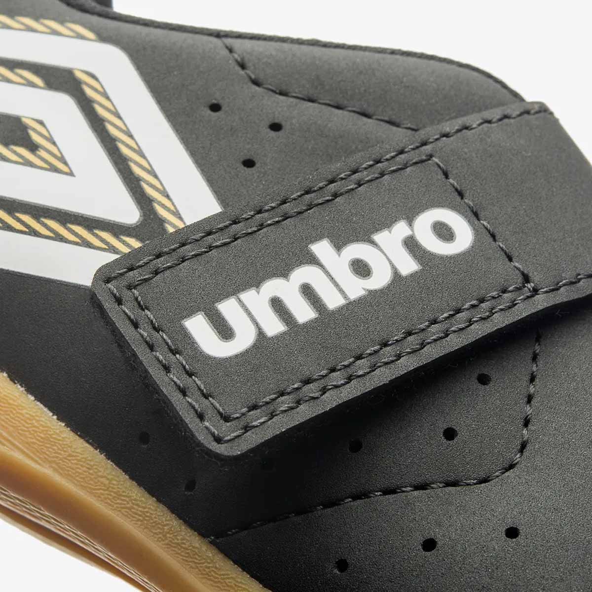 Tenis Futsal Umbro Neo Striker Infantil Preto Preto 7