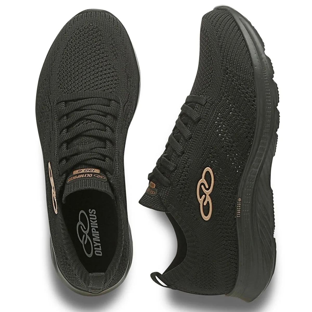 Tenis Olympikus 130G Ultraleve 749 Feminino Preto Preto 4