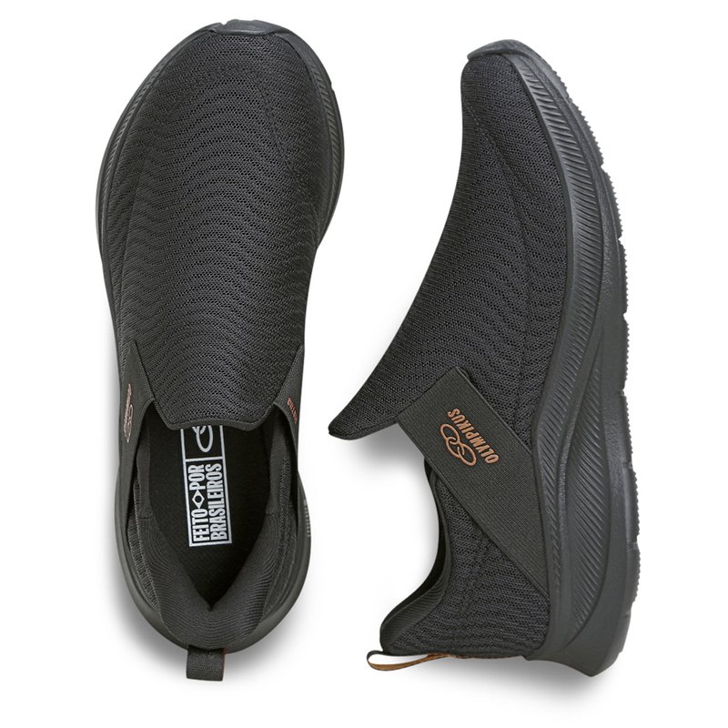 Tenis Olympikus Flutua 952 Feminino Preto Preto 4