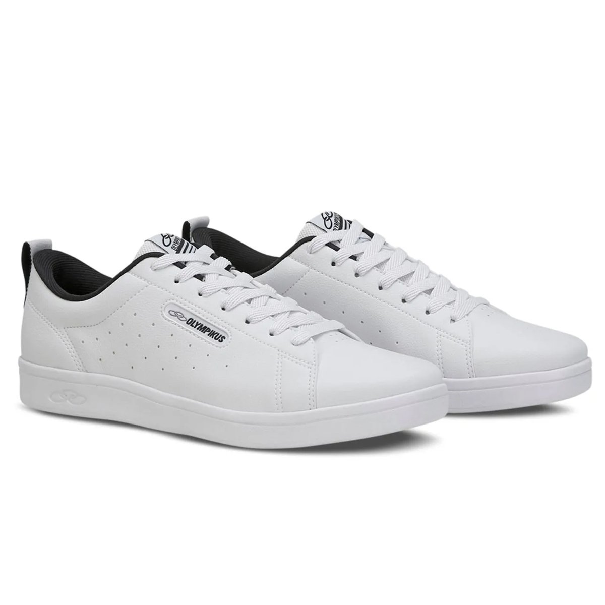 Tenis Olympikus Only 2 Masculino Branco Branco 3