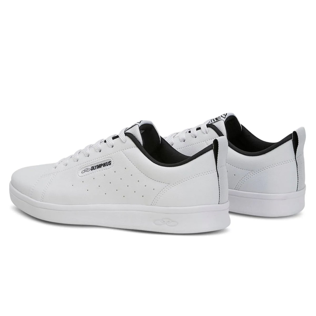 Tenis Olympikus Only 2 Masculino Branco Branco 4