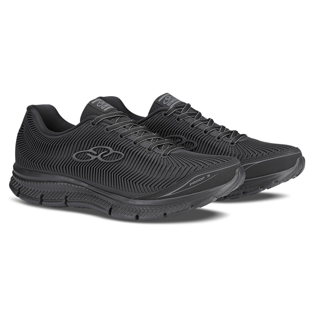 Tenis Olympikus Proof 3 Masculino Preto Preto 2