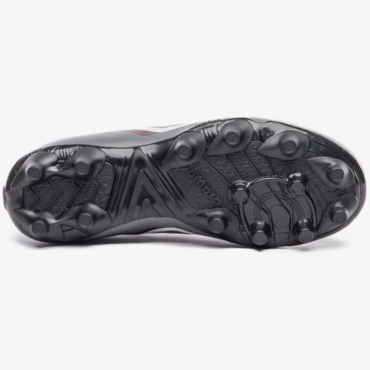 Chuteira Campo Umbro Fast II Unissex Grafite Cinza/Branco 3