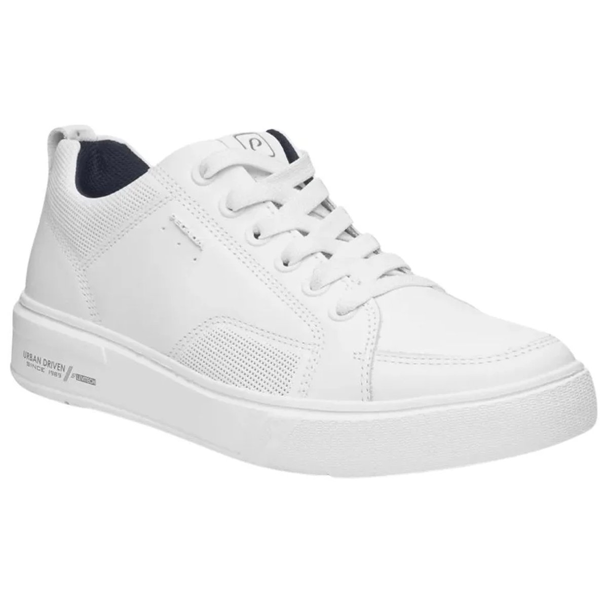 Sapatenis Pegada 511902 Tamanho Especial Masculino Branco Branco 2