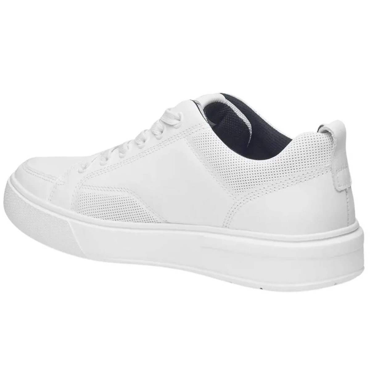 Sapatenis Pegada 511902 Tamanho Especial Masculino Branco Branco 3