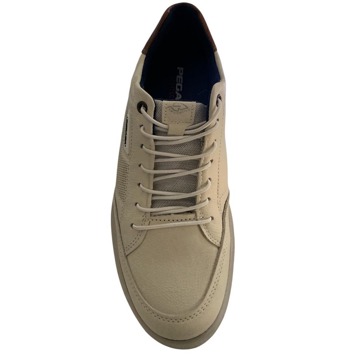 Sapatenis Pegada 112403 Masculino Milk Bege 4