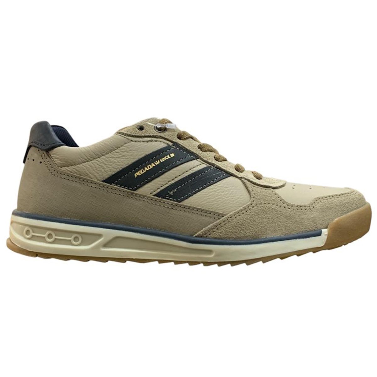 Sapatenis Pegada 112504 Masculino Areia