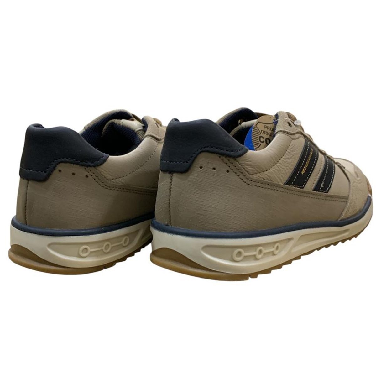 Sapatenis Pegada 112504 Masculino Areia Bege 4