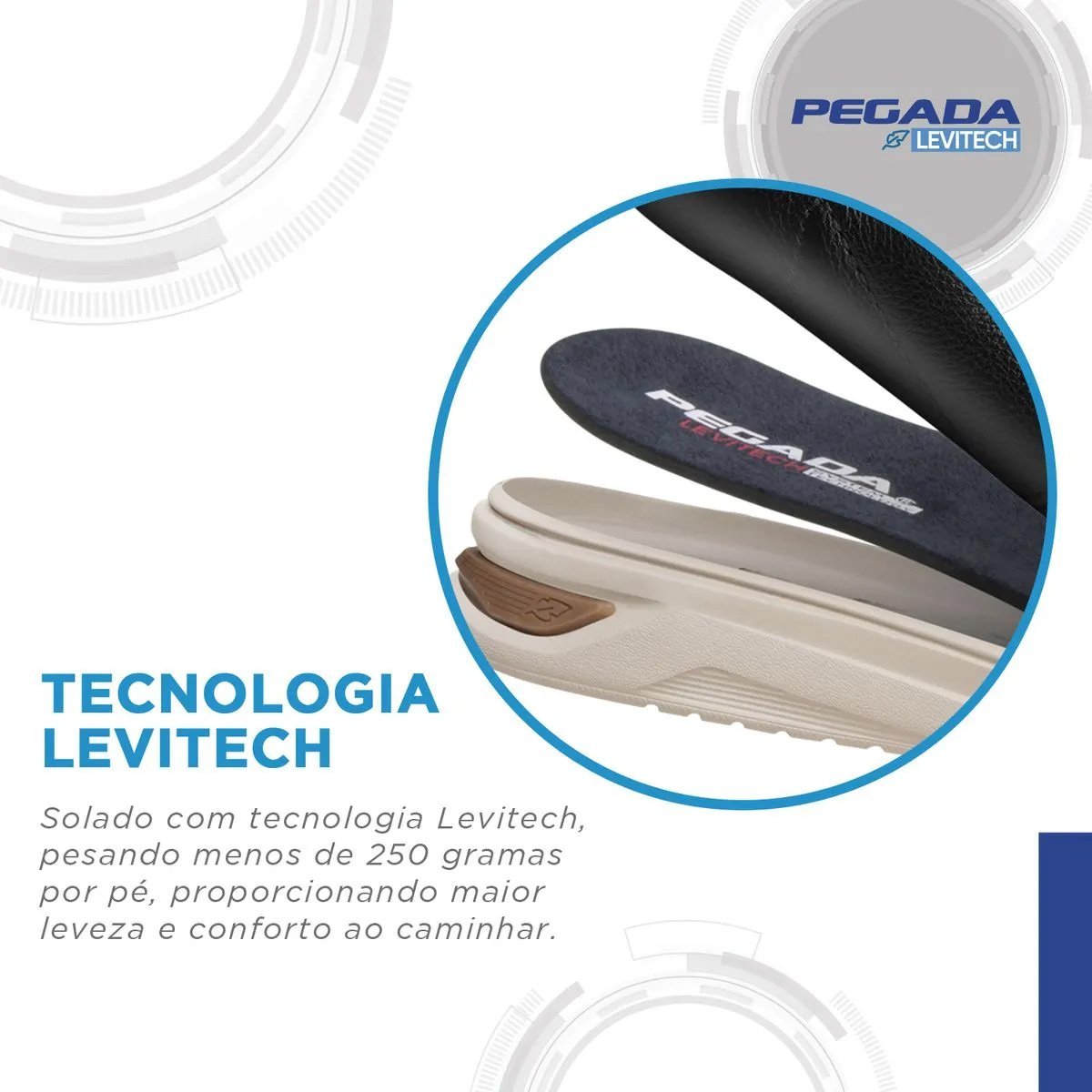 Sapatenis Pegada 112401 Masculino Preto Preto 4