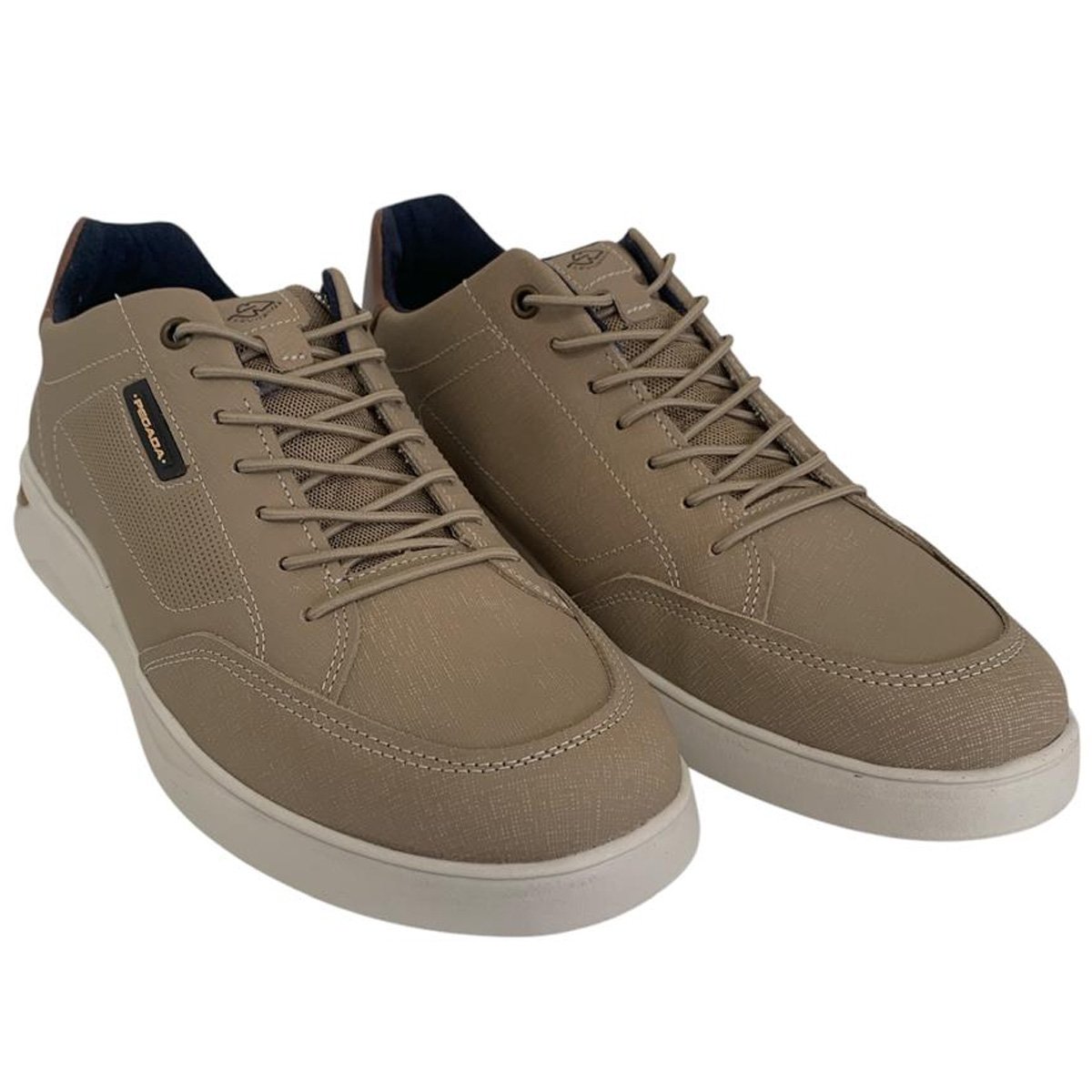 Sapatenis Pegada 112403 Masculino Jeans  Marrom 3
