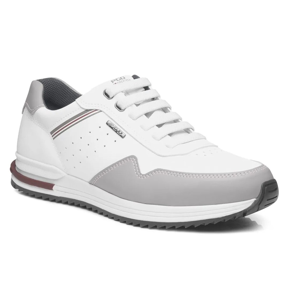 Sapatenis Pegada 171606 Masculino Branco Branco 2