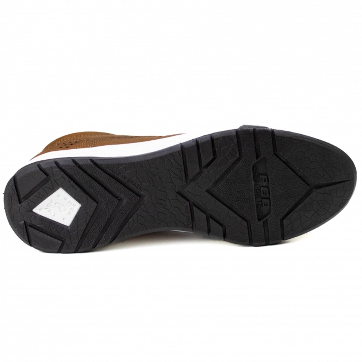 Sapatenis Pegada 170418 Masculino Pinhao Marrom 2