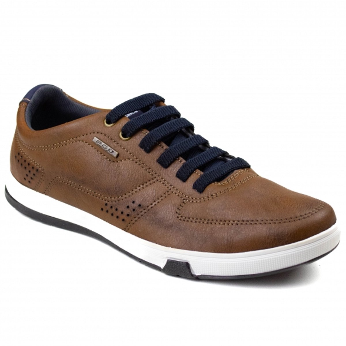 Sapatenis Pegada 170418 Masculino Pinhao Marrom 3