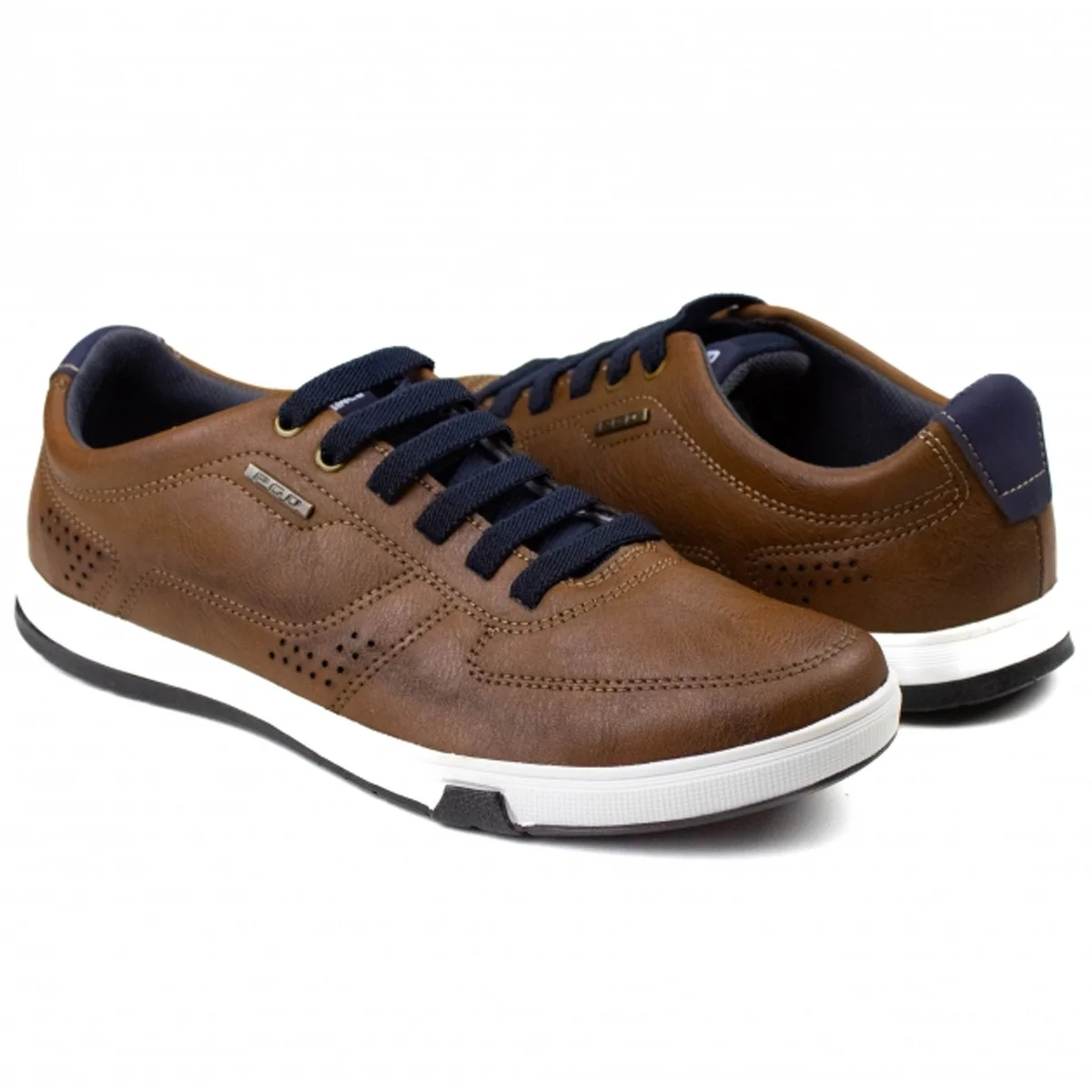 Sapatenis Pegada 170418 Masculino Pinhao Marrom 4