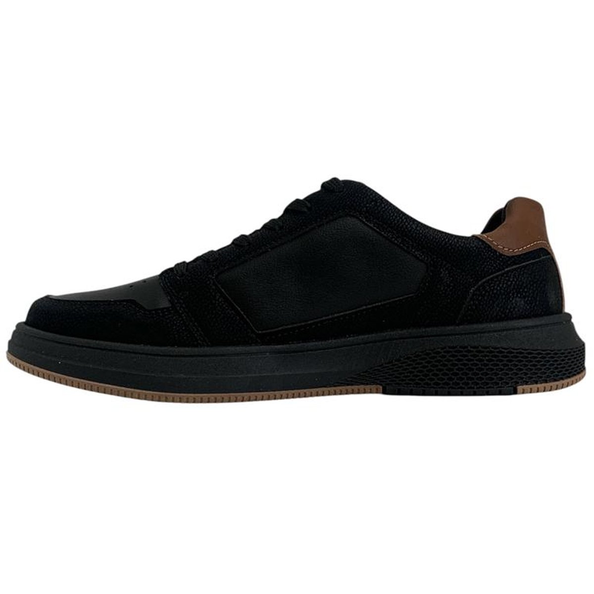 Sapatenis Pegada 172403 Masculino Preto Preto 2