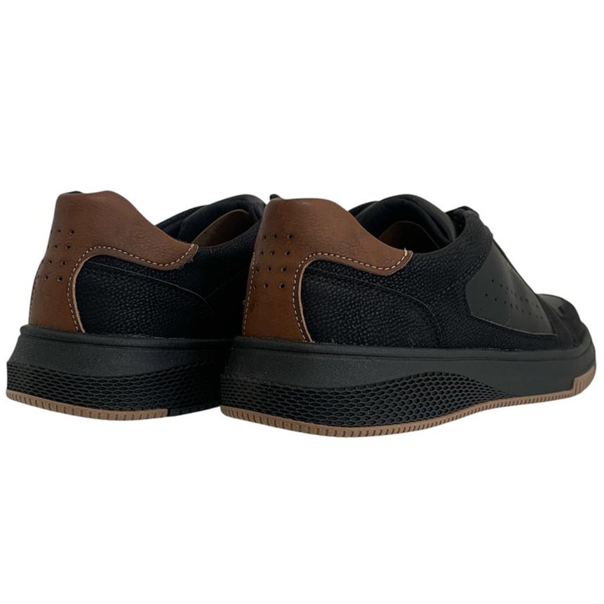 Sapatenis Pegada 172403 Masculino Preto Preto 4