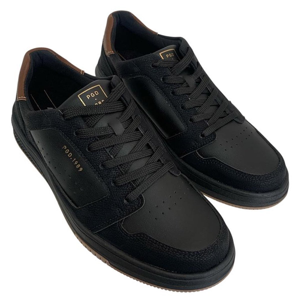 Sapatenis Pegada 172403 Masculino Preto Preto 5
